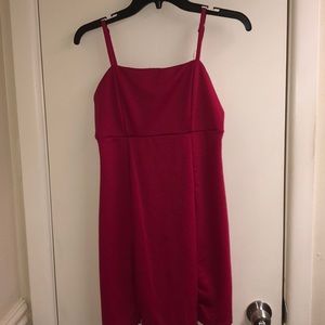 pink valentine’s day dress